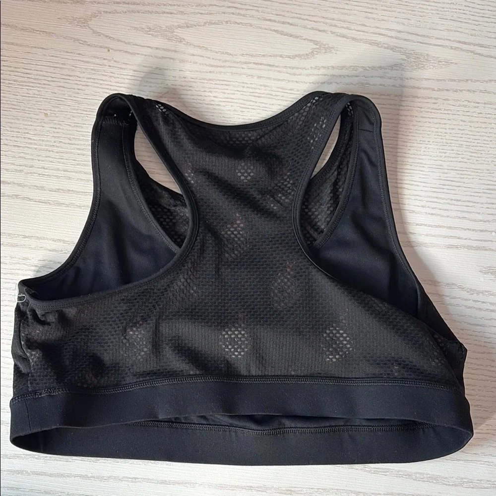 Torrid Black Skull Print Racerback Sports Bra
